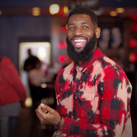 Supreme Other - SOLD* Supreme Bleach Splatter Red Plaid Shirt